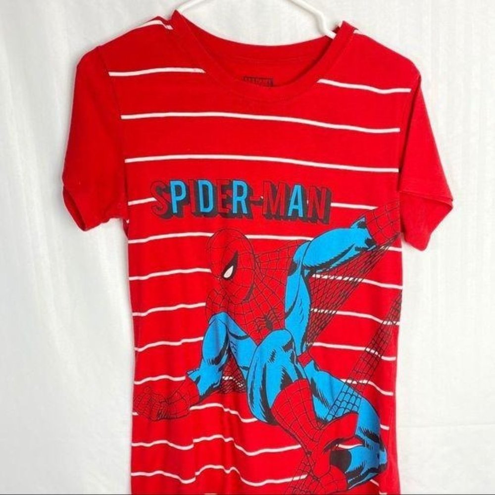 4/$25 Marvel Heroes SpiderMan Short‎ Sleeve Shirt Youth